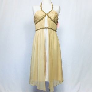 Phoebe Couture Gold Dress